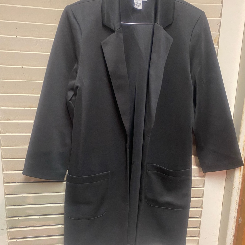 Open front blazer